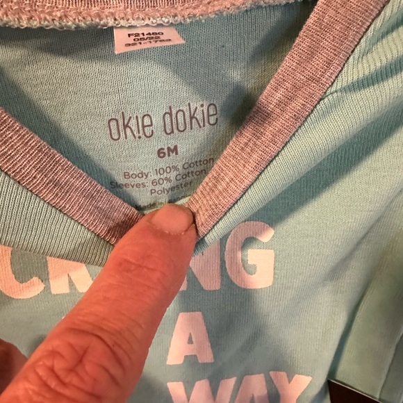 Okie Dokie Matching Sets | Okie
Dokie Baby Boy 2pc Body Suit - Picture 3 of 3